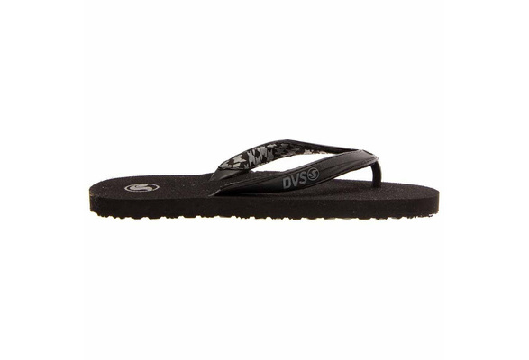 DVS Peso Flip Flops Mens Sandals Casual Black