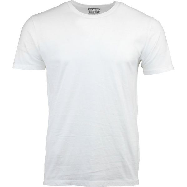 Converse M1 Crew Slim Mens Athletic T-Shirt Short Sleeve - White | Wish