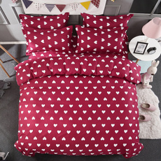 Cotton, bedclothe, redlove, bedspread
