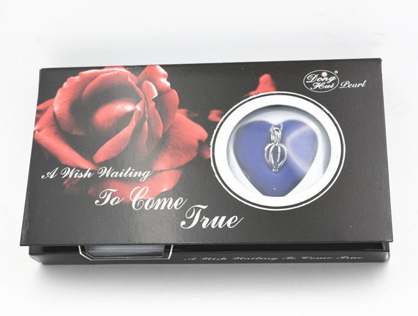 Great Xmas Gift Love Wish Pearl Kit Heart Cage 17"chain Necklac red box Great Xmas Gift Love Wish Pearl Kit Heart Cage 17"chain Necklac red box