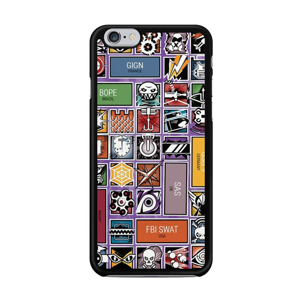 New Rainbow Six Siege Sticker-Bomb for iPhone and Samsung Case 