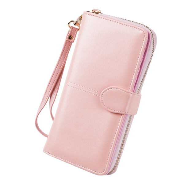 New Fashion Lady Women Leather Clutch Wallet Long Card Holder Case Purse Handbag