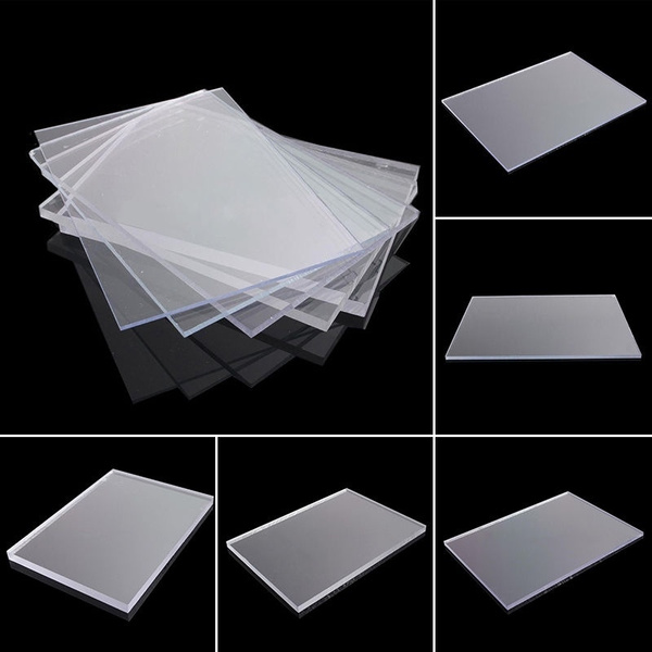 Clear Acrylic Perspex Sheet Custom Cut To Size Panels Plastic Panel WN ...