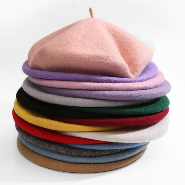 colorful beret