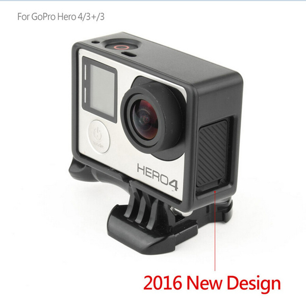 Standard Frame Border Housing Case Mount For Gopro Hero 3 Hero 3 Hero 4 Black Wish Standard Frame Border Housing Case Mount For Gopro Hero 3 Hero 3 Hero 4 Black Wish