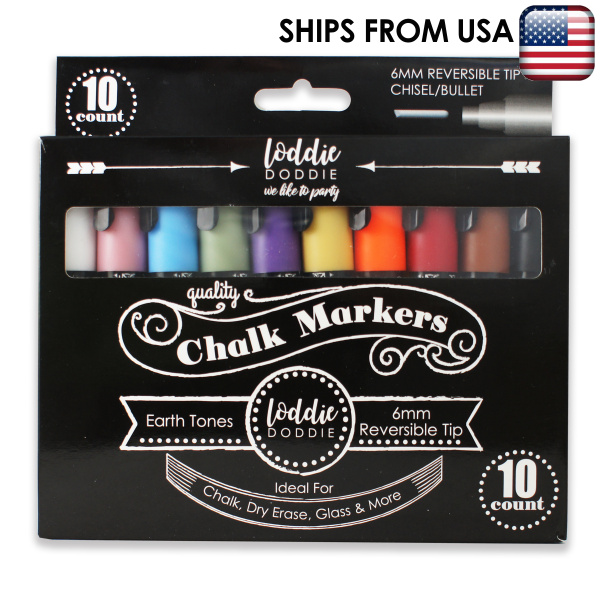 10count Seasonal Colors - Liquid Chalk Markers