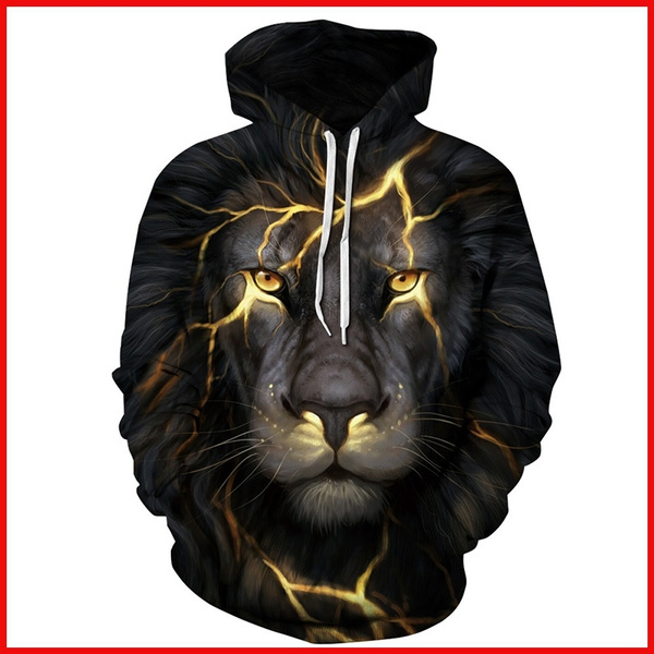 lion printed jacket