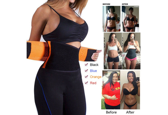 Plus Size Xtreme Power Belt Sport Belt Waist Trainers Neoprene Sweat  Slimming Tummy Trimmer Belt