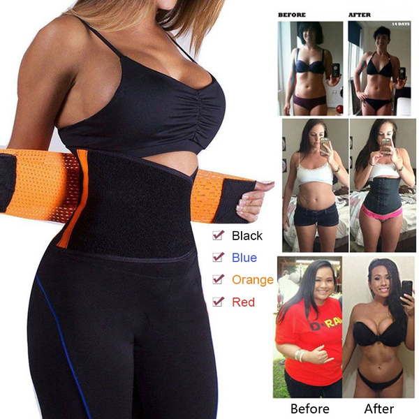 Plus Size Xtreme Power Belt Sport Belt Waist Trainers Neoprene Sweat  Slimming Tummy Trimmer Belt
