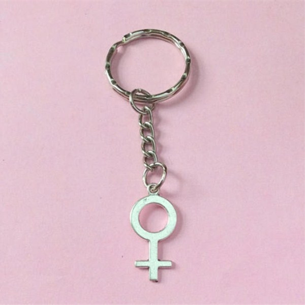 Feminist keychain hot sale