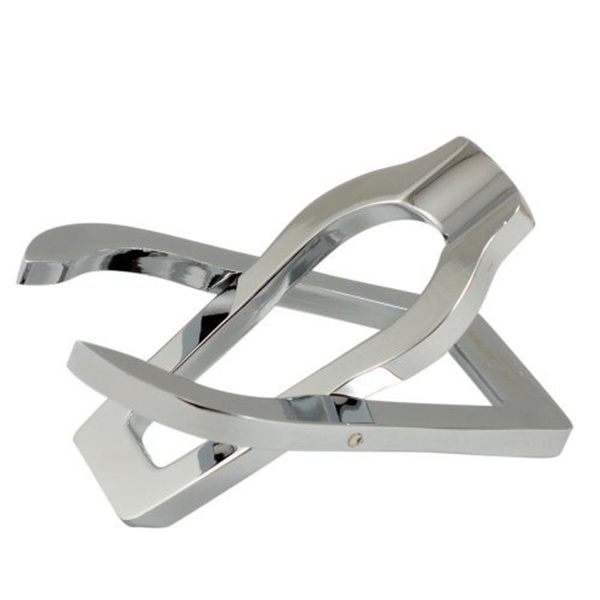 Tobacco Smoking Durable Stainless Steel Cigar Pipe Stand Rack Holder 