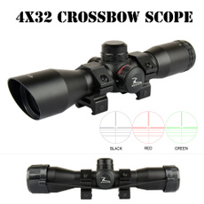 4x32crossbowcompactmultirangereticlescope, Cover, Lens, Green
