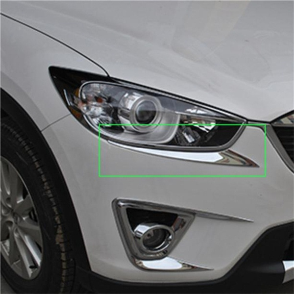 ketting Dokter De vreemdeling Auto styling accessoires Koplamp Stickers Trim VOOR Mazda CX-5 2013 2014  2015 2016 CX5 cx 5 ABS Chrome Head Light Lamp Cover | Wish