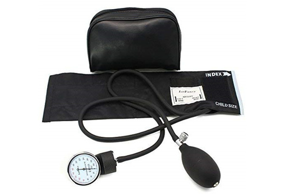 LotFancy Manual Blood Pressure Cuff, BP Cuff Aneroid Sphygmomanometer for  Home Use, Child Arm 7.2-10.5in