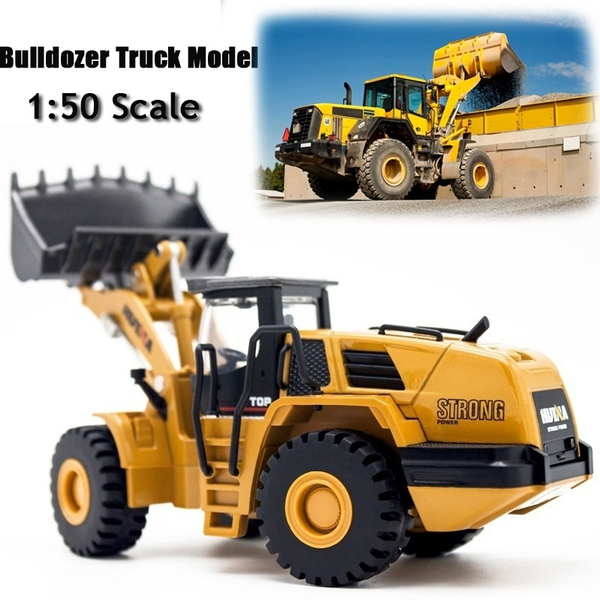 Details about   1:50 Simulation Engineering Vehicle Model Alloy Dozer Druck Kids Toys Gifts