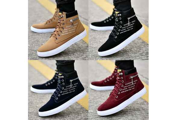 high top driving shoes