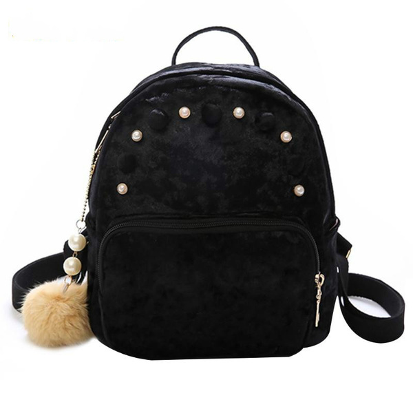 Velvet clearance mini backpacks