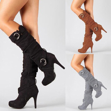 Knee High Boots, Fashion, Lace, Womens Shoes