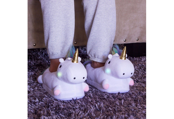 Mens unicorn slippers online