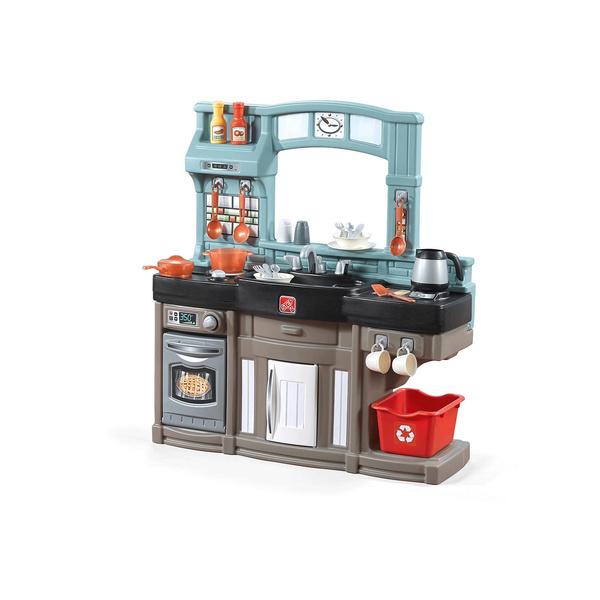 Step2 Pretend Play Kids Best Chef S Toy Cooking Kitchen Set With Accessories Wish