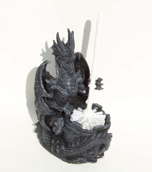 Dragon toilet brush holder | Wish