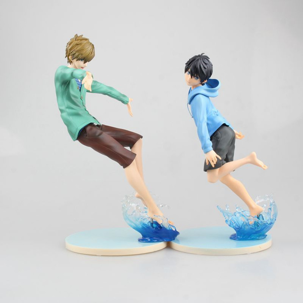 Anime Free! Iwatobi Swim Club Haruka Nanase Makoto Tachiba PVC Action Figure  Resin Collection Model Toy Doll Gifts Cosplay | Wish