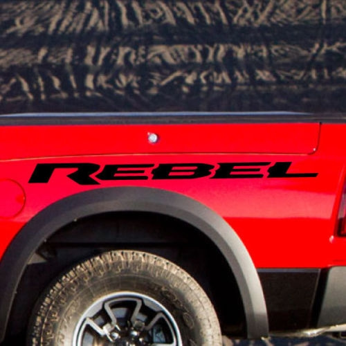 1Pair For Dodge Ram Rebel Logo Side Flare Truck Vinyl Decal Graphic ...