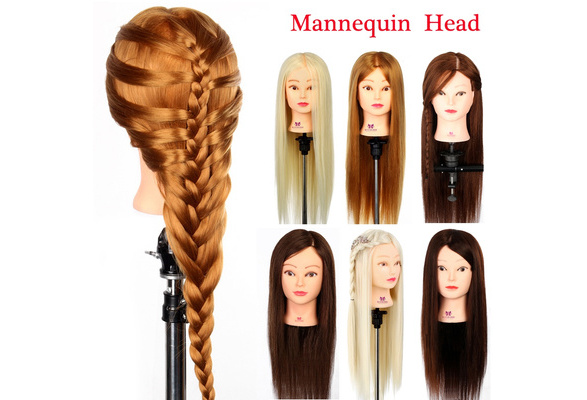 Neverland 30% 50% 90% Real & Synthetic Hair Hairdressing Dolls Head Female Mannequin Hairdressing Styling Training Head Mannequin Head with Clamp | Wish Neverland 30% 50% 90% Real & Synthetic Hair Hairdressing Dolls Head Female Mannequin Hairdressing Styling Training Head Mannequin Head with Clamp | Wish