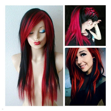 wig, rainbow, Cosplay, Extensiones de cabello