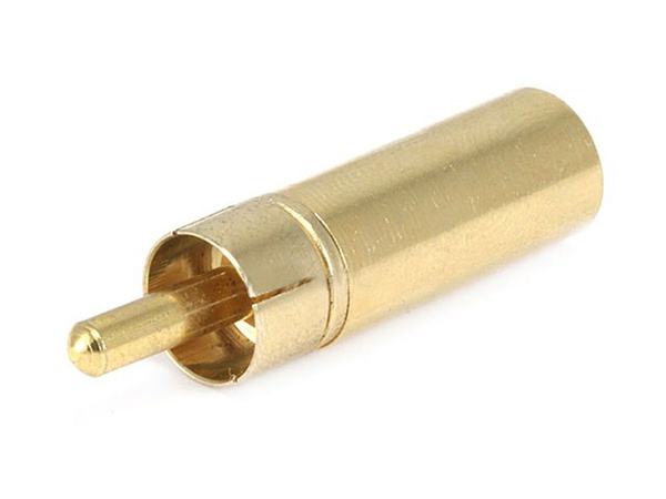 Monoprice 3.5mm TS Mono Plug to RCA Jack Adapter Gold Plated