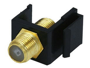 audiovideokeystonejack, monoprice, black, ftypekeystonejack