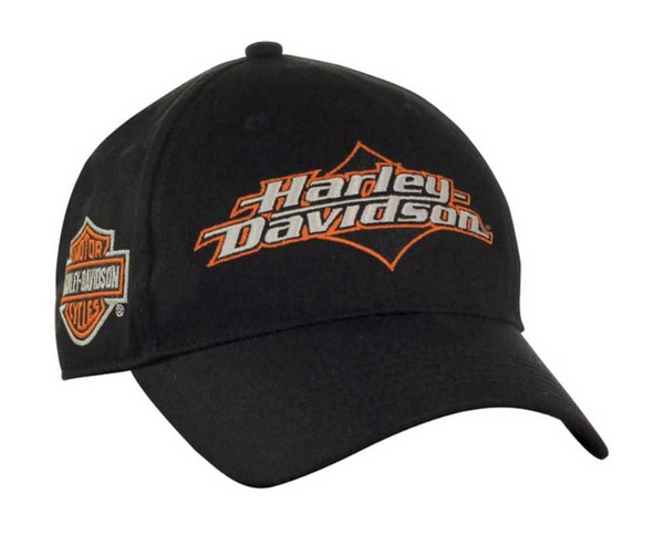 Harley-Davidson Men's Joy Ride Bar & Shield Baseball Cap Black BC05230