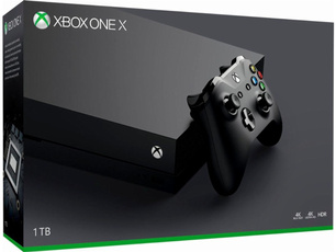 Console Microsoft Xbox One X 1 To CYV-00001 - Noir