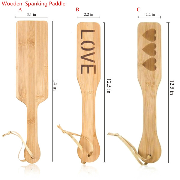 BDSM Wooden Spanking Paddle,Sex Bamboo Paddle Whip Sex Toys For Couples,  Sexy Whip Flogger Spanking Toys Cosplay Sex Products | Wish