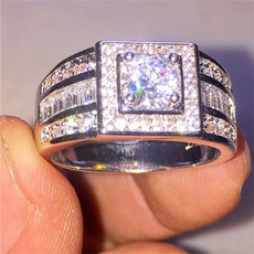 White Gold, men_rings, DIAMOND, wedding ring