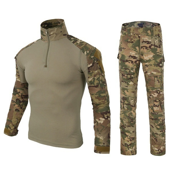 Tactical Camouflage Outdoor Jungle Army Shirt Pants Suit Hunting ...