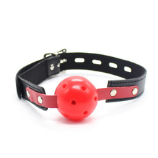Plug Plastic Hollow Ball Lock Taste Mouth Containing Device Female Apparatus Adult Supplies