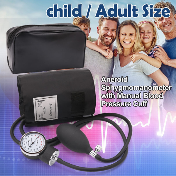 Manual Blood Pressure Cuff , Aneroid Sphygmomanometer with