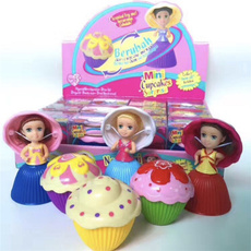 1 Pc Cup Cake Doll Flavor Mini Deformable Pastry Princess Deformed Dolls Dress Surprise Sweet Girl Birthday Christmas Magic Gift