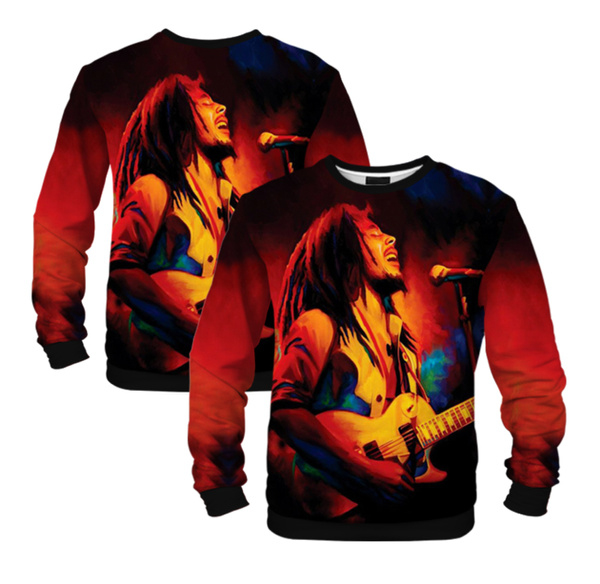 BOB MARLEY PUNK LONGSLEEVED T-SHIRT