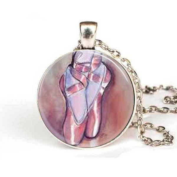 Ballerina hot sale slipper necklace