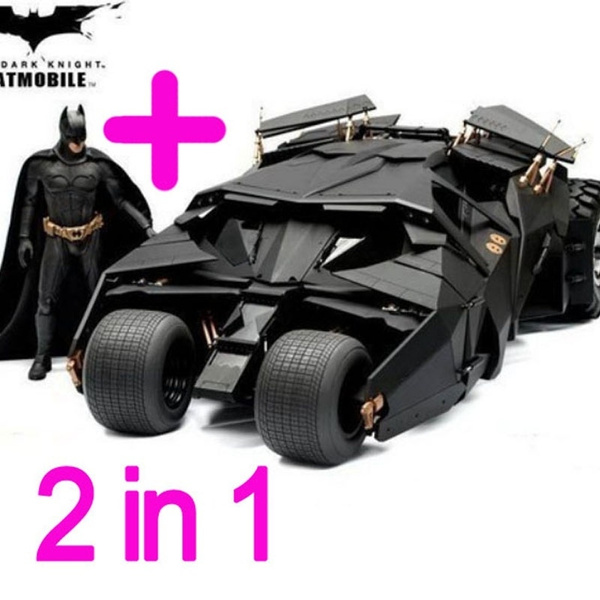 New2 In 1 Batmobile Batman Toy PVC Action Figure Children s Favourite Kids Toys