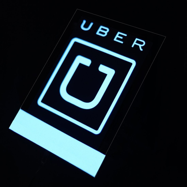 Uber Sign Light with NEW Uber Logo Uber EL Car Sticker Glow Light