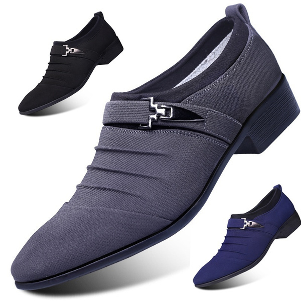 canvas formal shoes