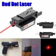 Low Profile Red Dot Laser Sight Picatinny WeaverRail For Pistol/Gun Hunting