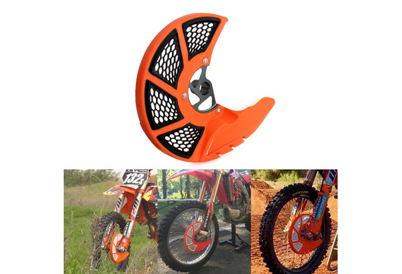 for Husqvarn.a 125-501 All 2016-2021 22mm Dirt Bike Front Brake Disc Rotor Guard Cover Protector Compatible with 125 150 200 250 300 450 505 525 530 SX SX-F XC XC-F EXC EXC-F 2016-2021 