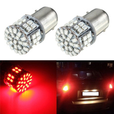Red 1157 BAY15D 50SMD 1206 6000K 5W 12V LED Light Car Tail Stop Brake Lamp Bulb