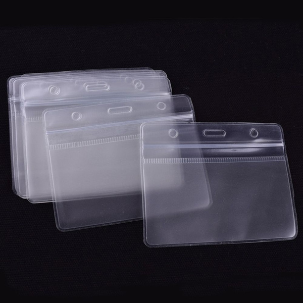 Convenient 10Pcs/lot Clear Exhibition Cards Plastic Office Supplies