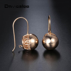 Dangle Earring, Jewelry, womensgoldearring, rose gold earrings