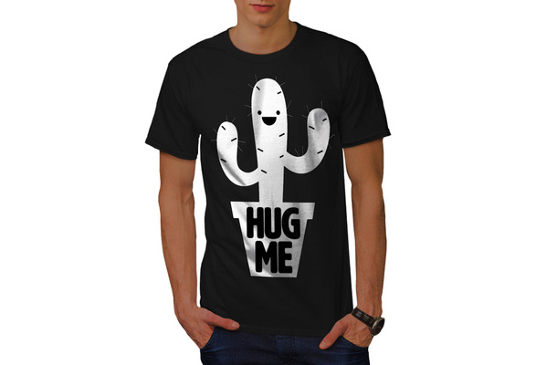 HUG ME Cactus ironie Hommes Contraste à Capuche Newwellcoda